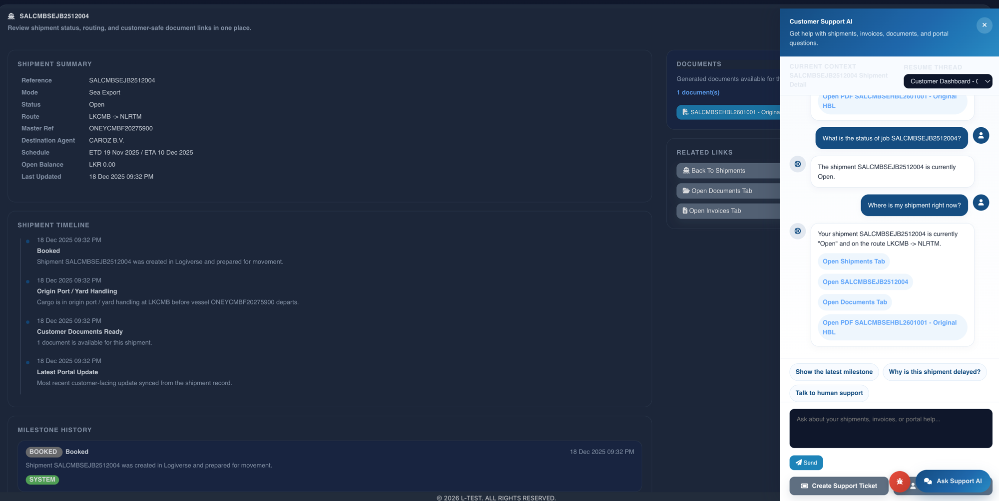 Customer Support AI Agent